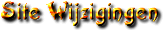 Site wijzigingen