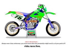 Kawasaki KLX 650 SM