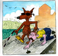 Blinde geleidehond