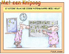 Met een knipoog